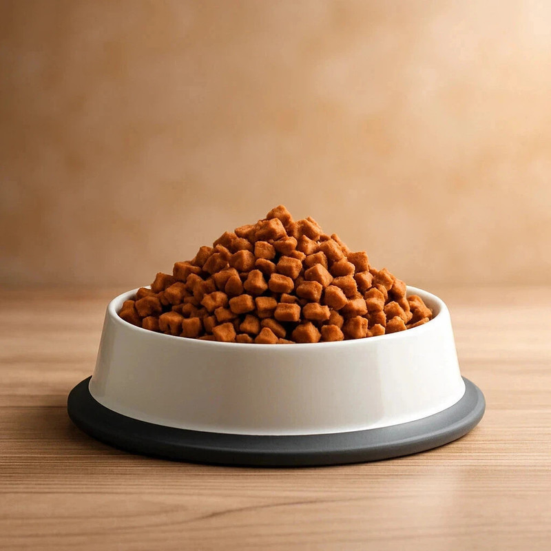 Smart Garden Pet Feeder – Stainless Steel Bowl with Non-Scratchable & Anti-Slip Base Stainless Steel Pet Bowl(250 ml White)