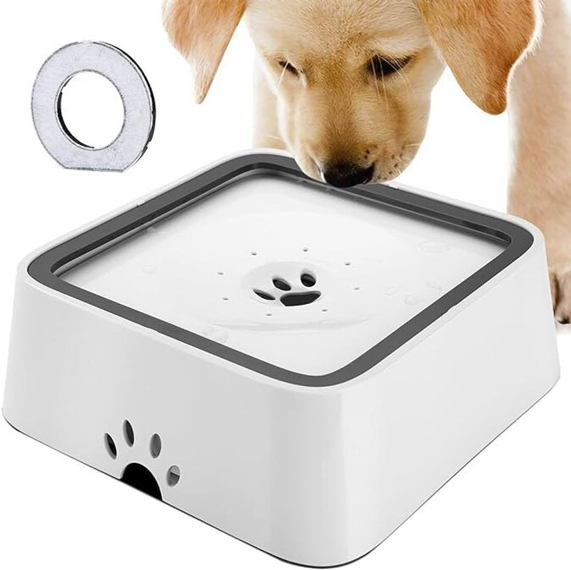 FLIPXEN Plastic Pet Bowl(1.5 L Multicolor)