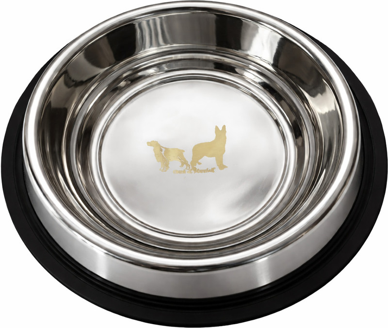 Patch and Marshall Stainless Steel Pet Bowl(1600 ml Steel)