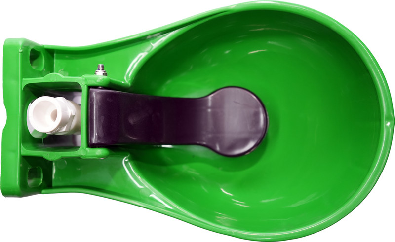 EcoPetCare Plastic Pet Bowl(1.5 L Green)