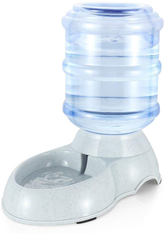 Dajienterprise Dog and cat Water Dispenser Plastic Pet Bowl & Bottle(1000 ml Multicolor)