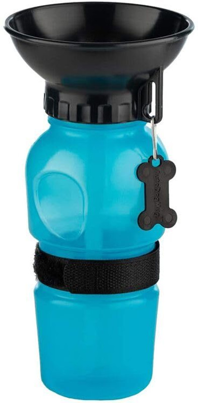 The Pet Point Plastic Pet Bowl & Bottle(250 ml Blue)