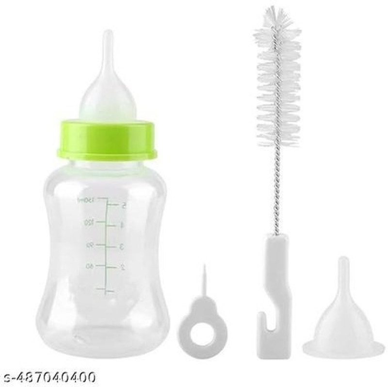 Petfun Puppy Kitten Milk Feeding Bottle for Dogs & Cats Plastic Pet Bottle(100 ml Multicolor)