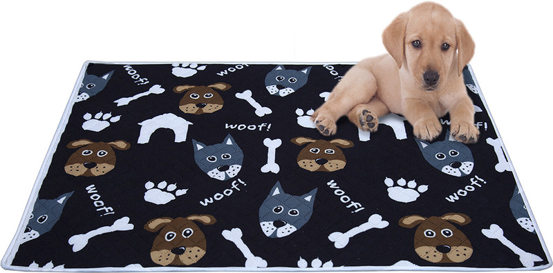 AAZEEM Bark Bed Bliss_1 Pet Bowl Mat