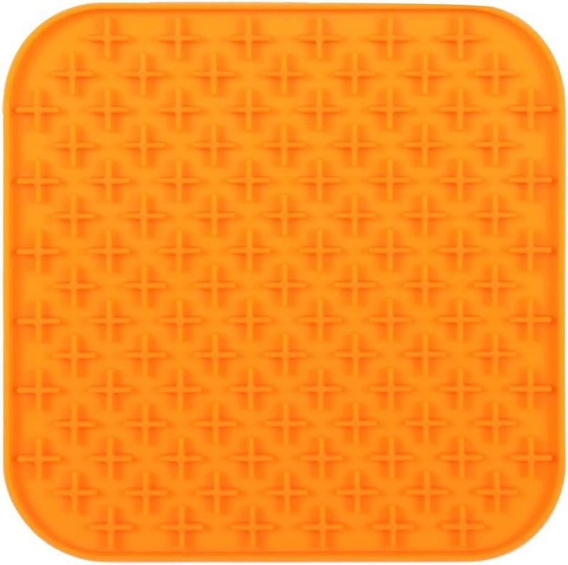 PetVogue Lick Mat for Dogs, Food-Grade Silicone Dog Lick Mat as Dog & Cat Slow Feeder Pet Bowl Mat