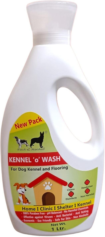 Patch and Marshall Anti Bacterial Kennel Wash, Citrus Scent Pet Cage Cleaner(1 l)