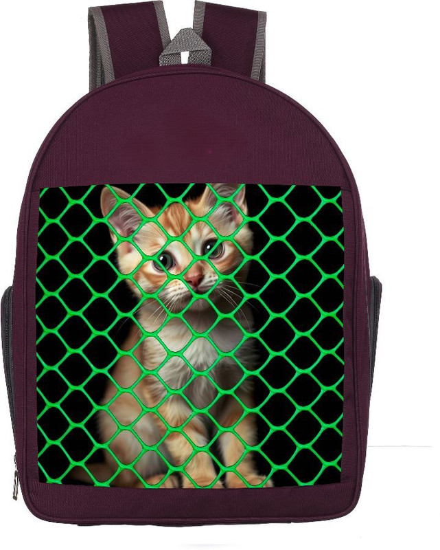 FD fashion High Quality Breathable backpack for small pet & Ventilated Airline Pet Carrier Maroon Airline Pet Carrier(Suitable For Cat, Dog, Rabbit, Bird)