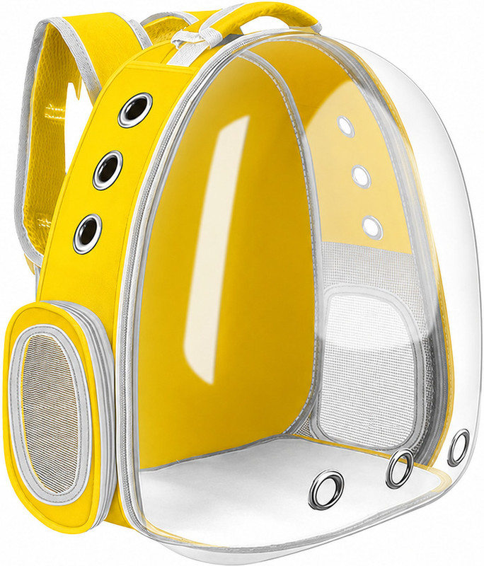 OKASTA Astronaut Space Transparent Pet Carrier - Pet Bag for Travel | Hiking Blue Backpack Pet Carrier(Suitable For Cat, Dog)