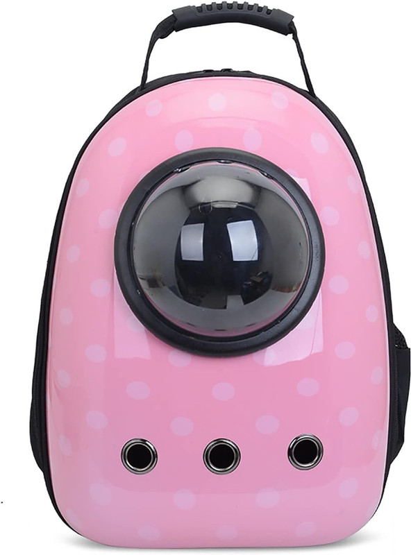 Pet Guard Cat Dog Backpack Portable Pet Travel Carrier, Space Multicolour Backpack Pet Carrier(Suitable For Dog, Cat)