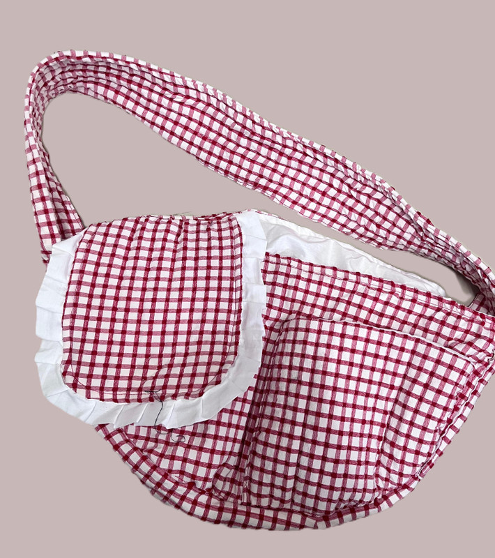 pawsaa Carrier Red, white Bike Pet Carrier(Suitable For Dog, Cat)