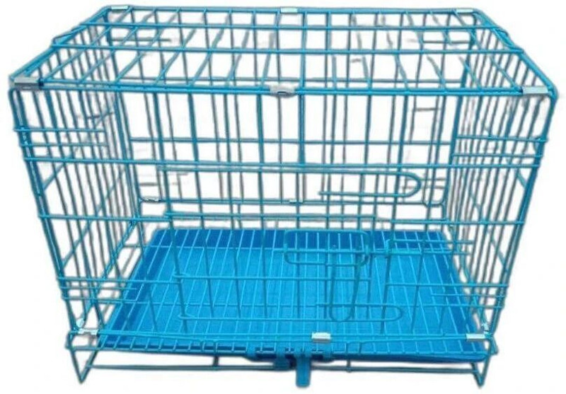 petkart Pet Cage - Violet - 18inch, Suitable for Dog, Rabbit, Cat, Monkey, Miniature Pig Cage