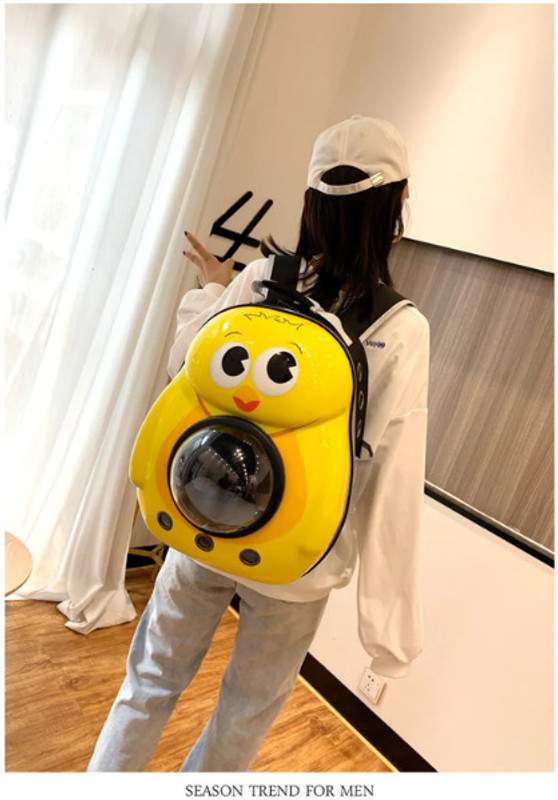 DogTrust Cat Backpack Carrier,Expandable cat face astronaut bag Multicolor Backpack Pet Carrier(Suitable For Dog, Cat)