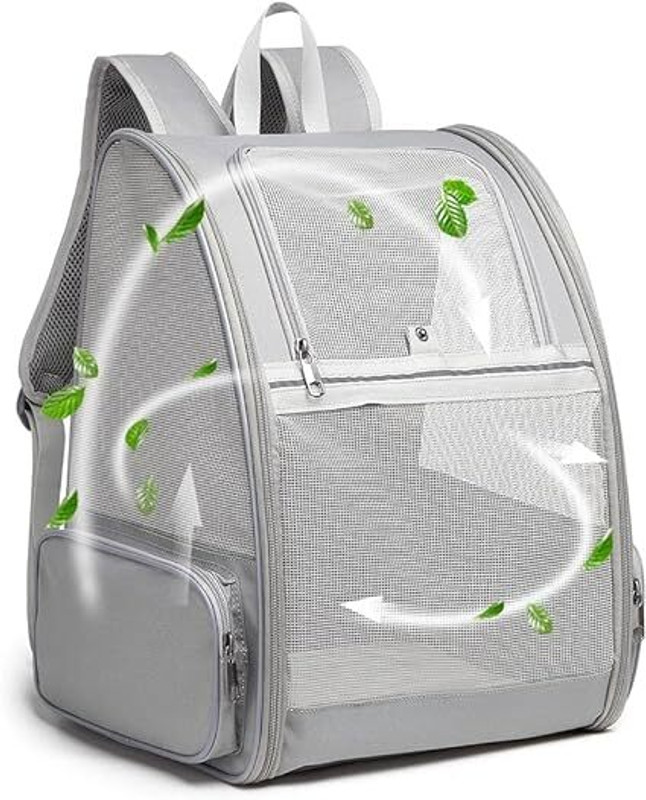 Furrylife Multi Color Backpack Pet Carrier(Suitable For Cat)