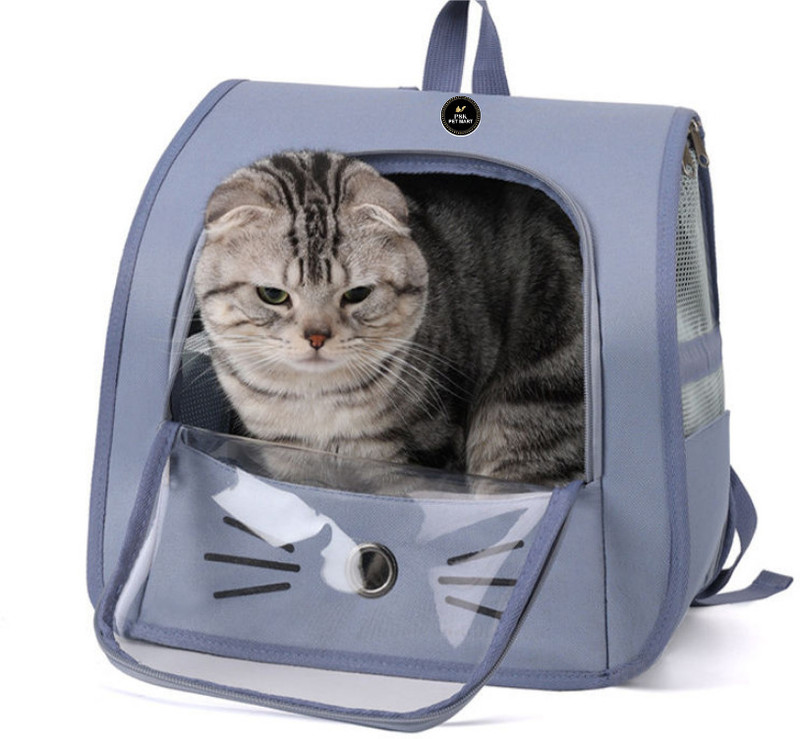 PSK PET MART Airline Approved Travel Backpack with Ventilation Window & Small Pets Multicolor Backpack Pet Carrier(Suitable For Cat, Dog)