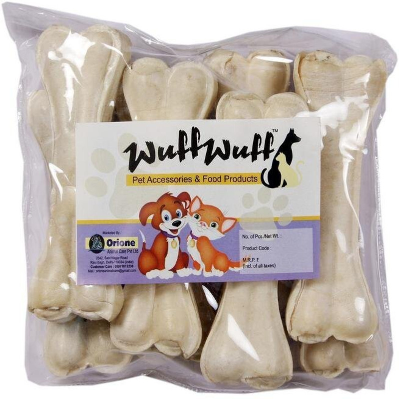 Wuff-wuff 6inch pack of 7 chew bones Chicken Dog Chew(1 kg, Pack of 7)