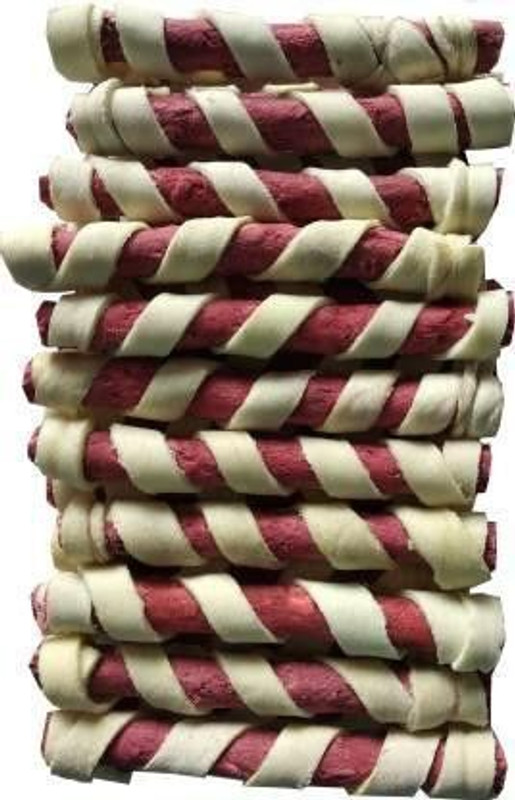Payton Perryy SAWAY PET FOODS & ACCESSORIES spiral mutton munchy 1kg Mutton Dog Chew(1 kg, Pack of 1)