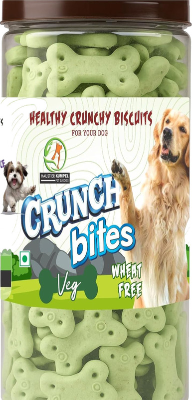 KANSAL ENTERPRISES HAUSTIER KUMPEL PUPPY DOG Biscuit VEG FLAVOUR Treat All Breeds Dog Dog Chew(0.8 kg, Pack of 1)