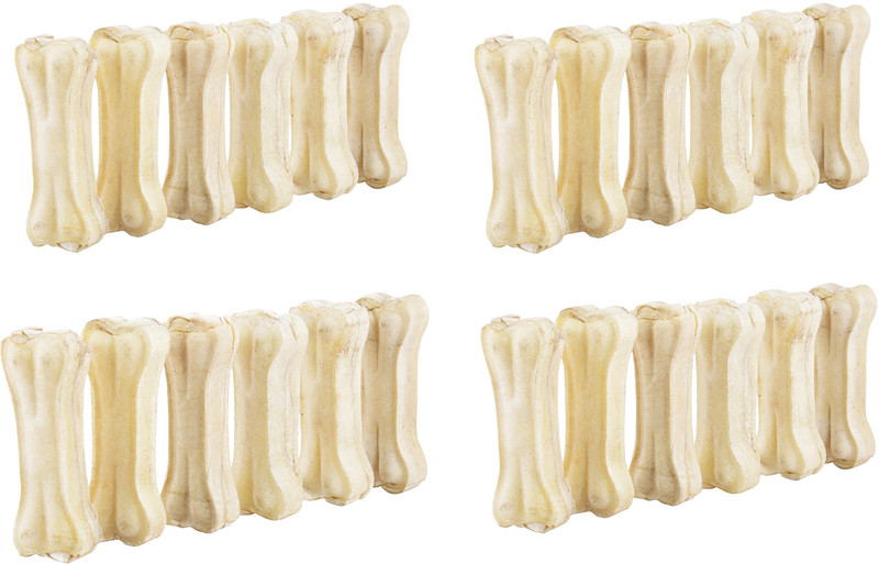 BARKZ & CLLAWZ Bone for Dogs Treats For Pet Dogs 3 Inch Bone Chicken, Mutton Dog Chew(900 g, Pack of 24)