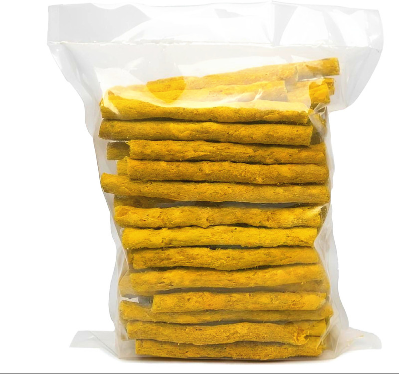 petfido Chicken-Flavored Yellow Munchy Sticks for Dogs – 250GM Pack Chicken Dog Chew(250 g, Pack of 1)