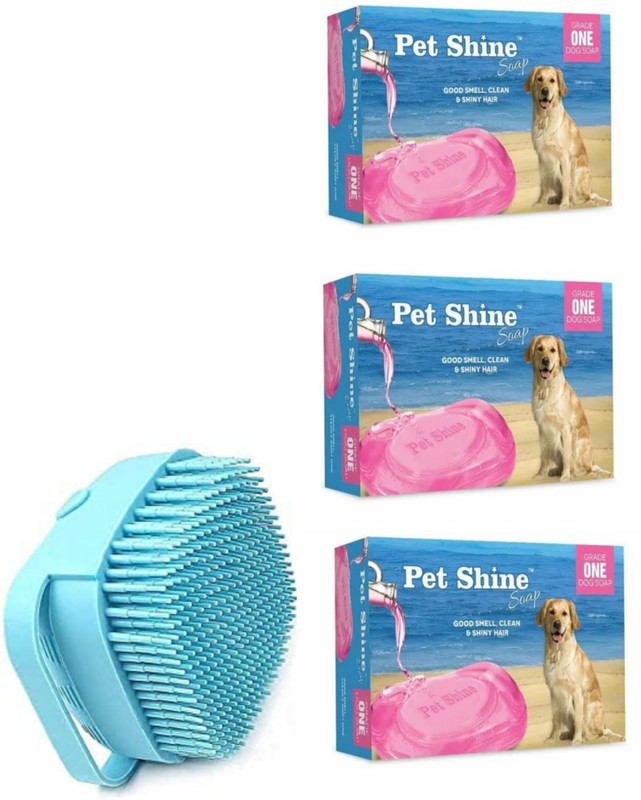 DOG Mest Flea and Tick, Conditioning Dog Soap and Brush 225 ml Pet Coat Cleanser(Suitable For Dog, Cat)