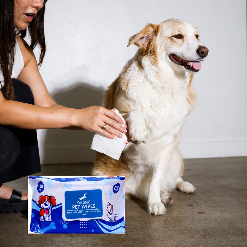 Furever Friends Dog Wipes for Dogs Ca All Purpose Cleaning Pet Wipes, Dog Ear Wipes 100 ml Pet Facial Cleanser(Suitable For Dog, Cat, Rabbit)