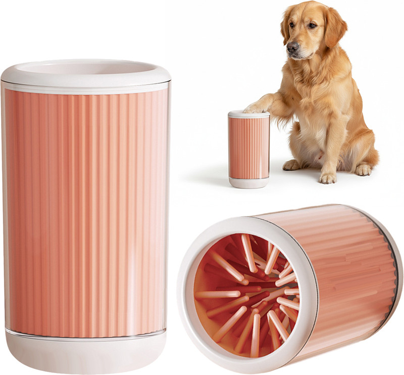 HANNEA Dog Paw Cleaning Cup Portable Paw Washer with Soft Bristles for Pets 1 ml Pet Coat Cleanser(Suitable For Cat)