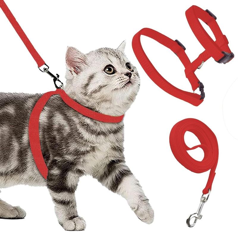 DOSAN Bell Dog & Cat Collar Charm(Red, Round)