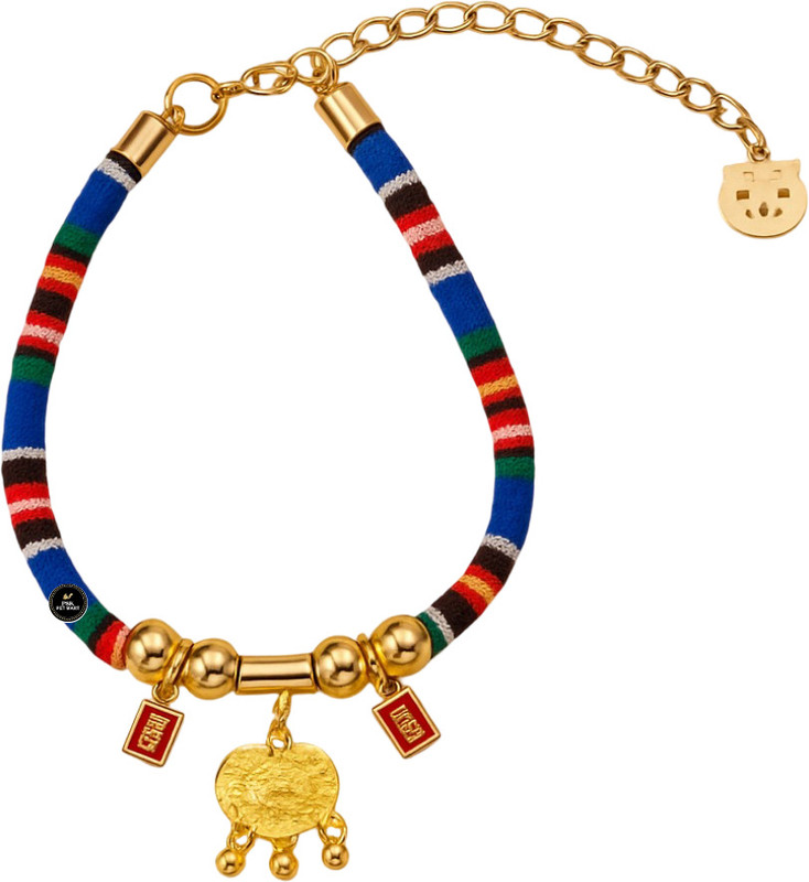 PSK PET MART Elegant Cat Necklace with Stylish Pendant for Fashion-Forward Pet, cat Bell Dog & Cat Collar Charm(Multicolor, Round)