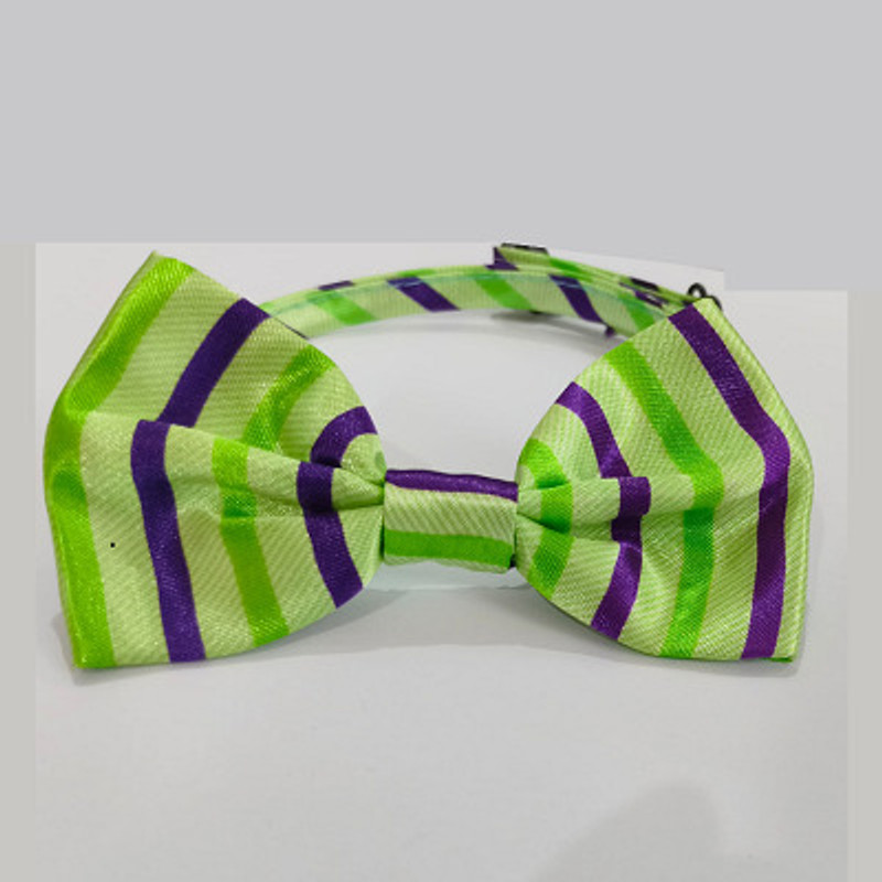 Pet Guard Pet Dog and Cat Bow 'Check' to Elastic Strap Gift for Pets Dogs & Cats Plain Dog & Cat Collar Charm(Multicolor, Round)