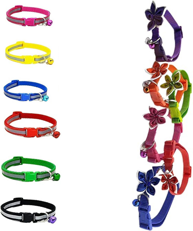 DogTrust 3pcs teddy and 3 pcs flower Bell Dog & Cat Collar Charm(Multicolor, Other)