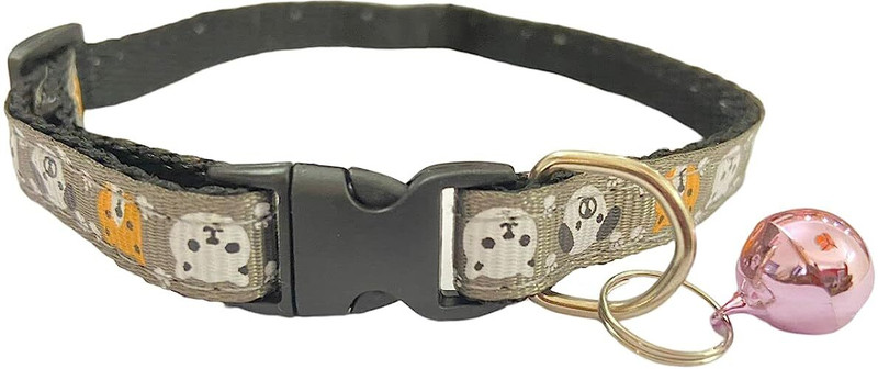 PSK PET MART Bell Dog & Cat Collar Charm(Color May Vary, Oval)