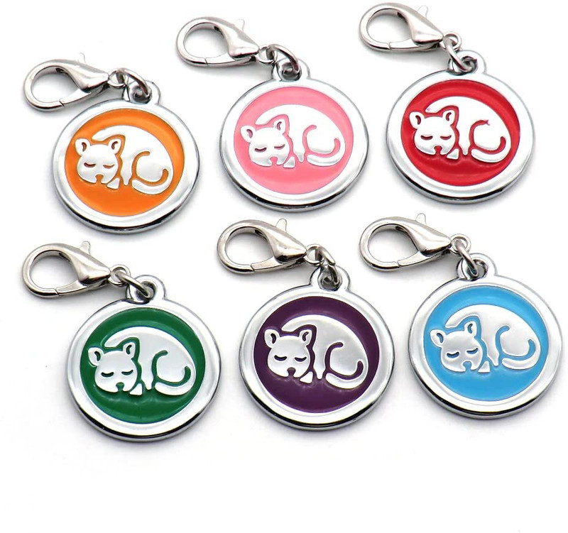 PupsPets Pets attractive and cute shape collar pendant - (Color as per available, 1Pcs) Embellished Dog & Cat Collar Charm(Multicolor, Round)