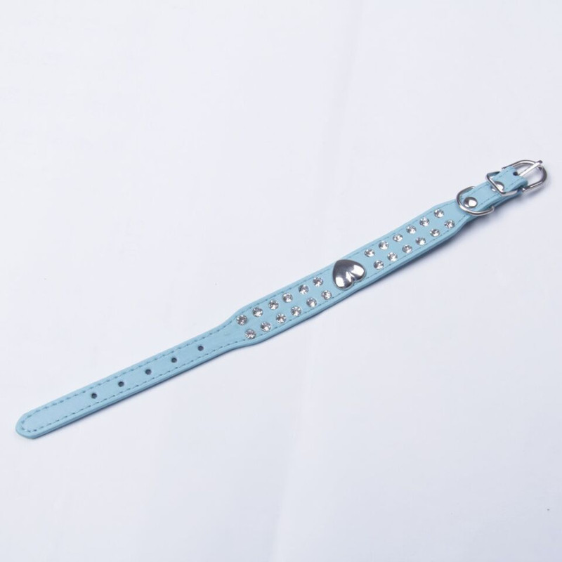 DogTrust Adjustable Sparkly Crystal collar length 24 inch and width 4 mm pack of 1 large Embellished Dog & Cat Collar Charm(Multicolor, Other)
