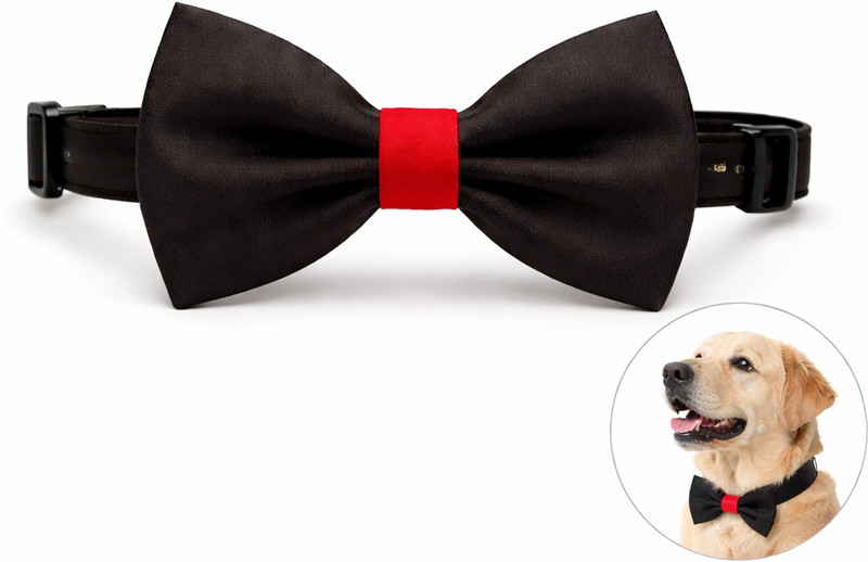 tinyfingers Plain Dog & Cat Collar Charm(Black, Butterfly)