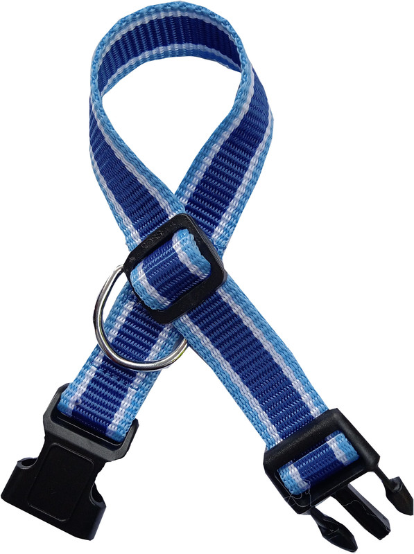 RUMAN Cat Collar Charm Plain Cat Collar Charm(Blue/White, Square)