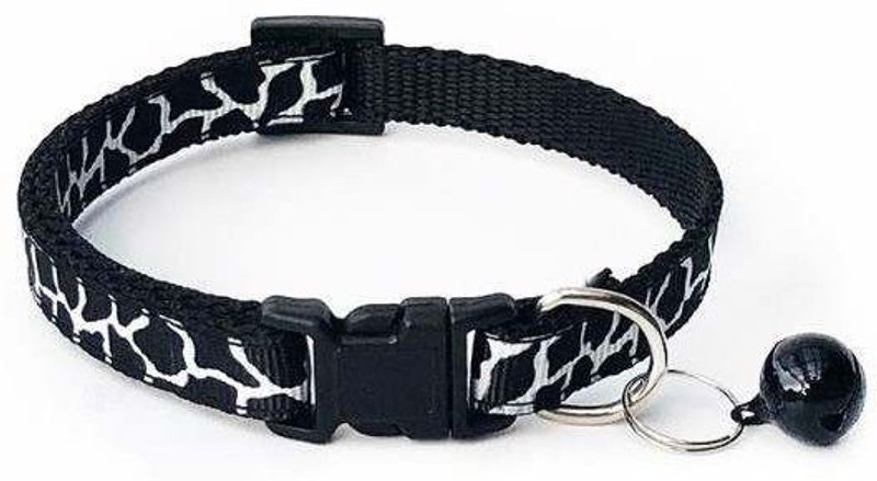 Litvibes Collar Breakaway With Bell,Kitten & Small Dog Soft Adjustable,For Cats & Puppies Dog & Cat Everyday Collar(Small, Black)