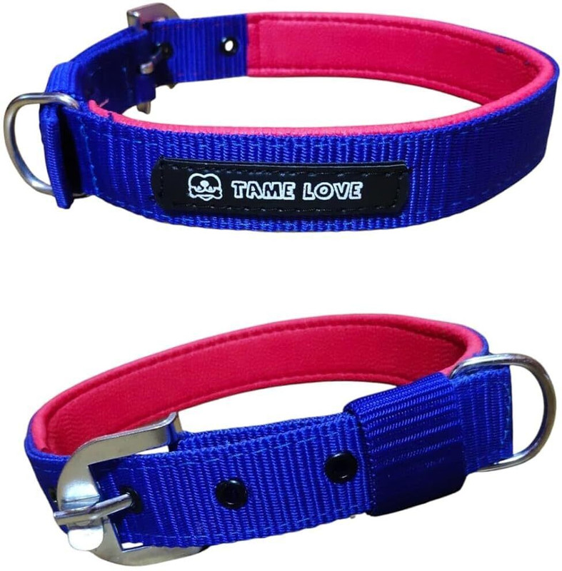 Tame Love Premium Quality Padded Harness and Leash Chest Belt Dog & Cat Collar & Leash(Extra Large, Red)