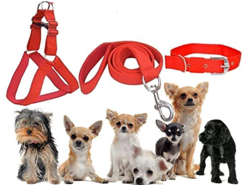 SENAPATI Dog Harness & Leash(Medium, Black)