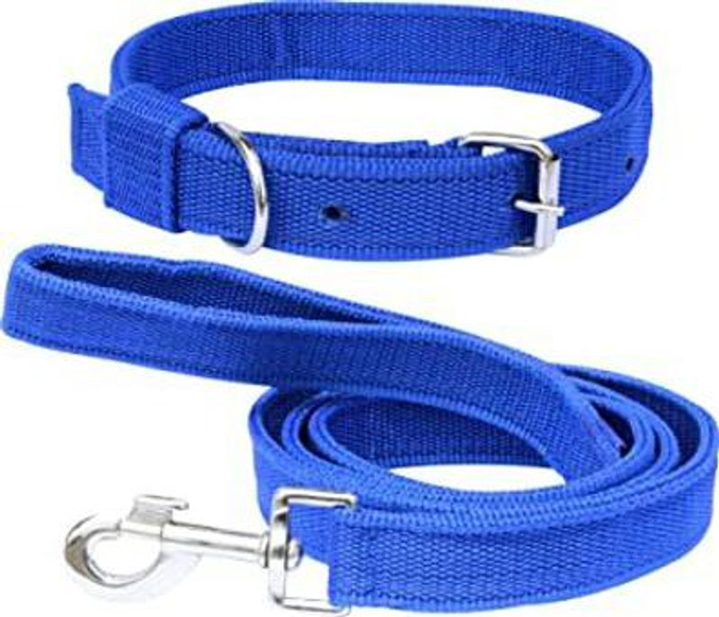 JADEE Dog & Cat Collar & Leash(Medium, RED)