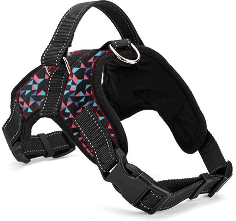 Cocker Dog & Cat Harness & Leash(Small, Retro)