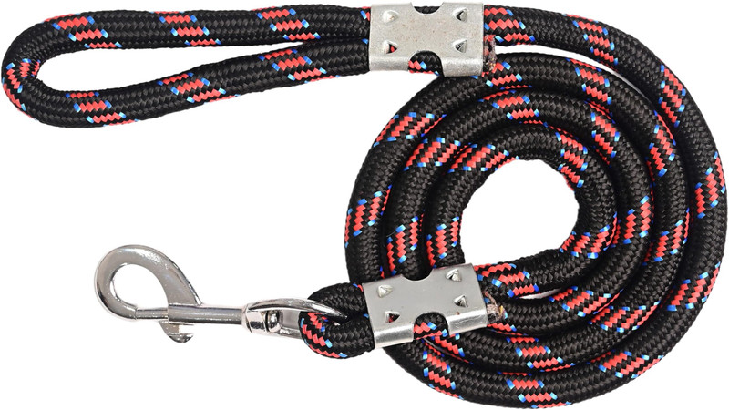 PETRA Nylon Leash Rope 15 mm For large Dog pack of 1 Dog & Cat Leash(Large, Multi colour)