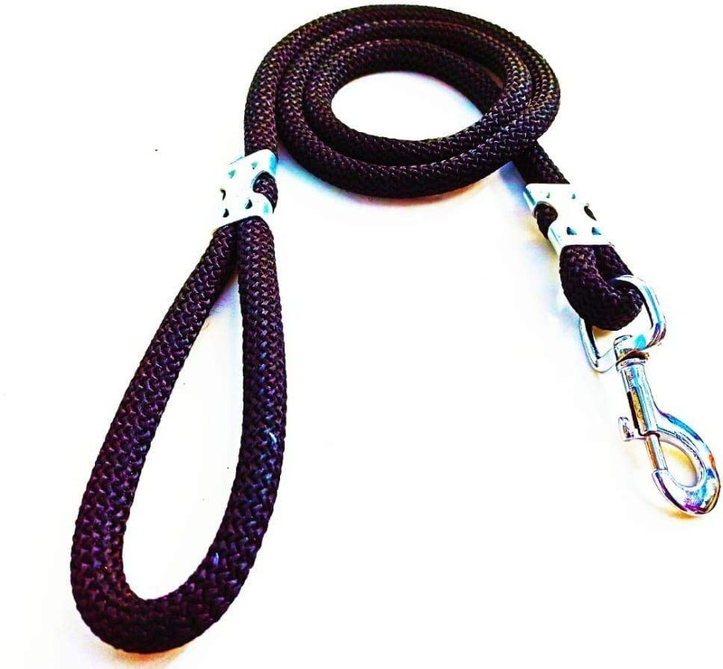 Pettivo Adjustable Stainless Steel Hook Set - Perfect for Walking and Training Dogs 152.4 cm Dog & Cat Cord Leash(Blue)
