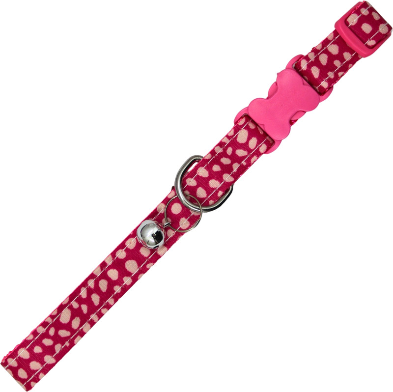 Emily Pets Cat Collar Breakaway with Bell - Cat Adjustable Collar for Kitten color may vary Cat Everyday Collar(Small, Multicolor)