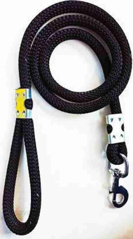 Aviean International 16mm Dog Rope For Dog Suitable For Small Breed (Pack Of 1) Dog & Cat Leash(Medium, black)