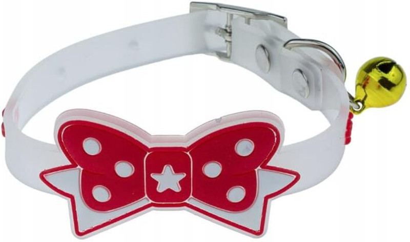 Petfun Multicolor Face Print Collar with Bell 10mm Pack Of 1 Dog & Cat Everyday Collar(Small, Multicolor)