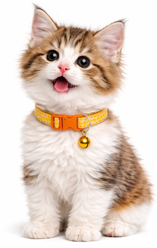 MIAOFAIRY Cat & Puppy Collar Adjustable Nylon with Safety Lock Buckle Cat Break Away Collar(Small, Blue)