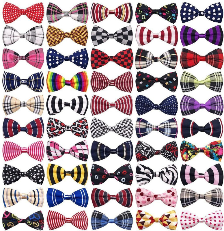 Petfun Adjustable Printed Collar for Dogs & Cats – 10mm Multi-Color Cat Collar Dog & Cat Everyday Collar(Small, Color may vary)