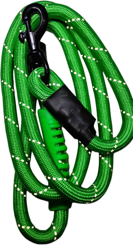 SAWAY Saway Export Quality Blue Redium Multi Rope Night Light Medium Dog Leash(Medium, Green, Redium)