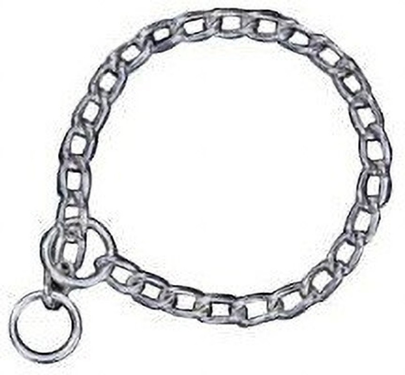 HOUSE OF COMMON Dog Collar & Chain(Medium, silver)