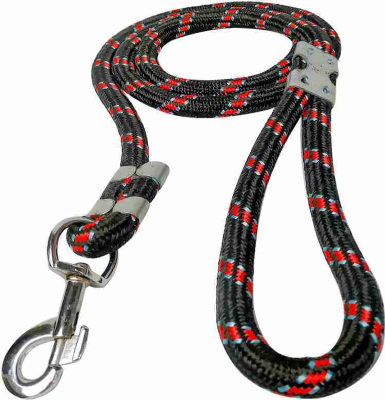Hanu 12mm Nylon Rope Dog Leash For Small Dog And Puppies 160 cm Dog & Cat Cord Leash(Multicolor)